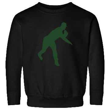 Discover Baseball pitcher throwing a pitch Sweatshirts