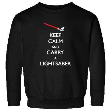 Discover Carry Lightsaber Red Sweatshirts
