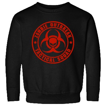 Discover Zombie Outbreak Tactical Squad Sweatshirts