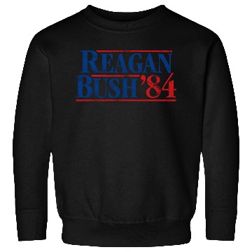 Discover Distressed Reagan - Bush ’84 Sweatshirts