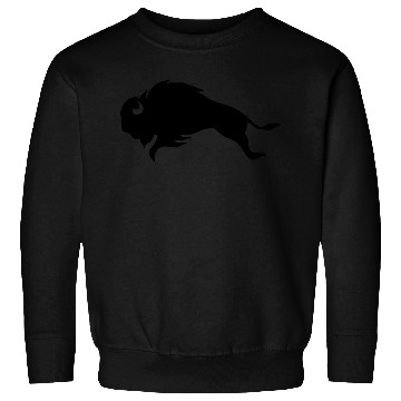 Discover AMERICAN BISON, WISENT, BUFFALO RUNNING Sweatshirts