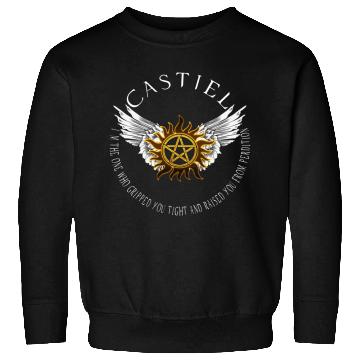 Discover Castiel Protection Symbol Sweatshirts