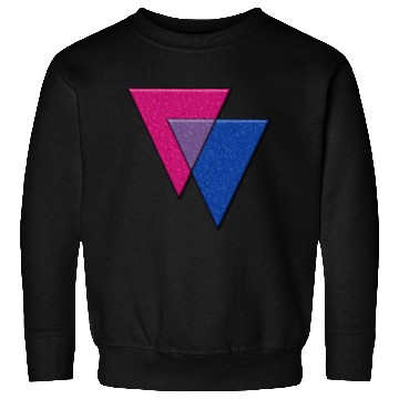 Discover Bisexual Pride Triangles Sweatshirts