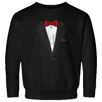 Discover bow tie sear sucker tuxedo Sweatshirts