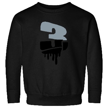 Discover 3 three graffiti logo Sweatshirts