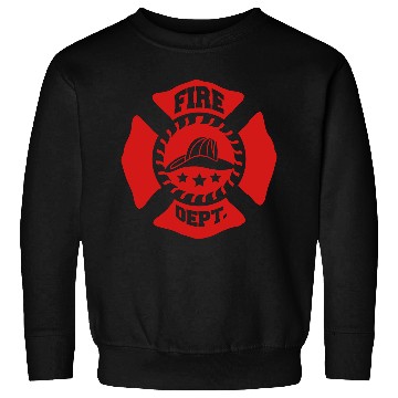 Discover Fire Brigade logo symbol design Sweatshirts
