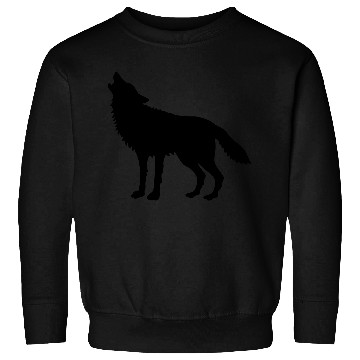 Discover Howling Wolf (Silhouette) Sweatshirts