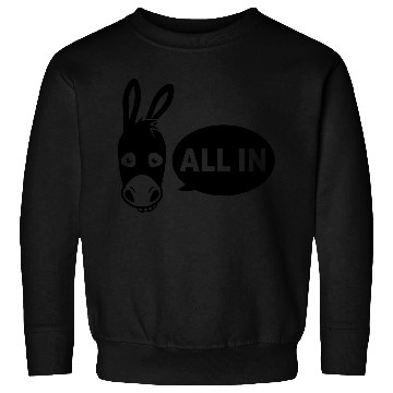 Discover Poker donkey - all in Sweatshirts