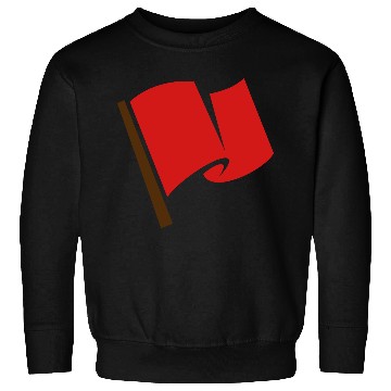 Discover Waving Red Flag Sweatshirts
