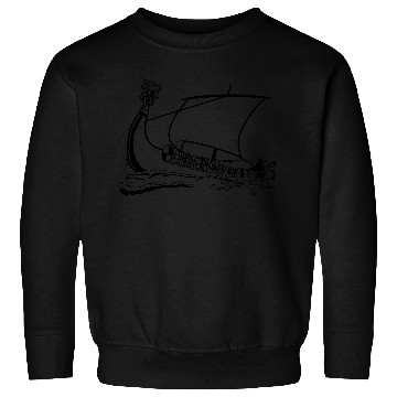 Discover sailing ship old ship sailing viking Sweatshirts