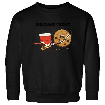 Discover Funny star wars han solo and chewbacca Sweatshirts