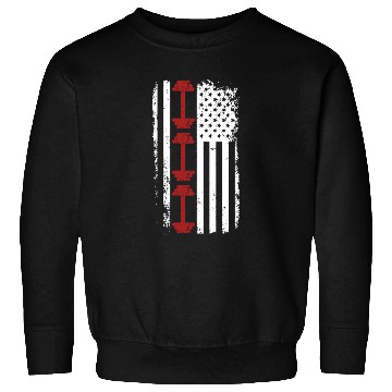 Discover Workout - Awesome american flag Sweatshirts