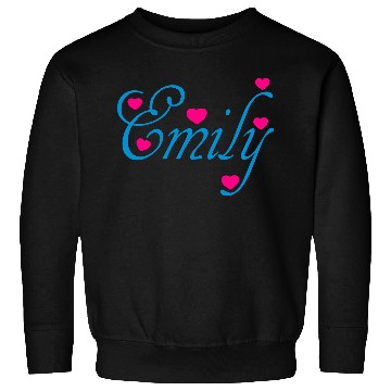 Discover ♥ټI Love Emily-Vector Cute Confession Designټ♥ Sweatshirts