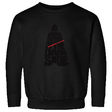 Discover Cool Star Wars Darth Vader typography Sweatshirts