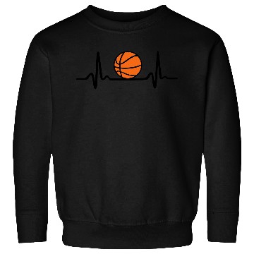 Discover Basketball Heartbeat Sweatshirts