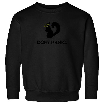 Discover Don't panic squirrel Sweatshirts