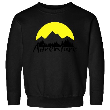 Discover Nature Adventure, Mountains and Forest Sweatshirts