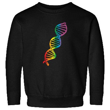 Discover LGBT Rainbow DNA, gay pride Sweatshirts
