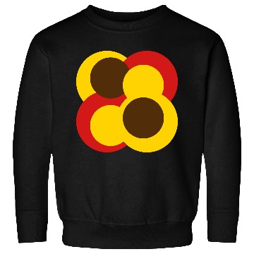 Discover Abstract Geometric Circular Shapes Sweatshirts