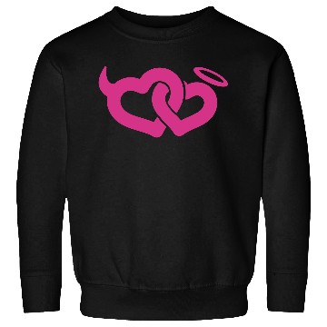 Discover devil & angel hearts Sweatshirts