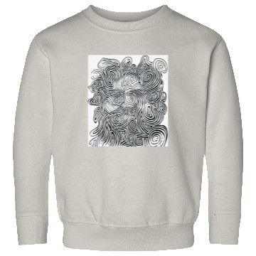 Discover Psychedelic Optical Illusion Patterns - Jerry Garcia Face Zebra Stripes / Swirls - Psychedelic - Sweatshirts