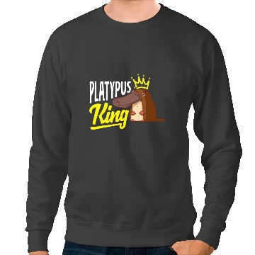 Discover Platypus Gift Mens Platypuses King Sweatshirts
