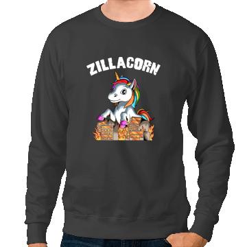 Discover Unicorns Kaiju Unicorns Japanese Monster Sweatshirts