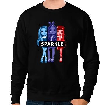 Discover Bratz Dolls Group Shot Sparkle Sweatshirts