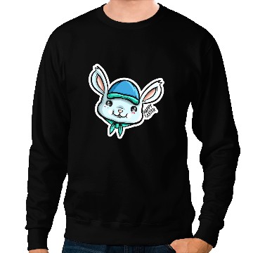 Discover Scout Happy Easter Bunny Boy With Cap For Happy Easter Sweatshirts
