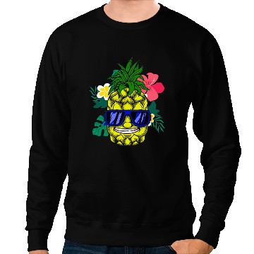 Discover pineapples Aloha Honolulu Tropical Sweatshirts