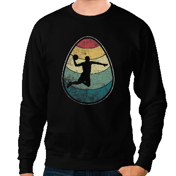 Discover Retro vintages Dodgeball Egg Happy Easter Day Gift Sweatshirts