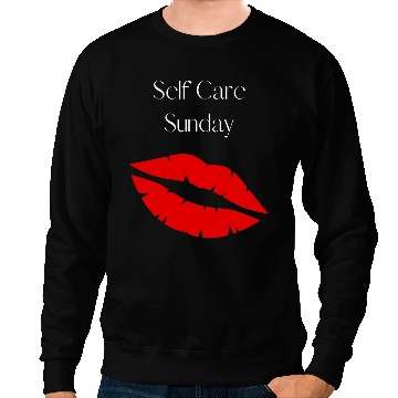 Discover Self Care Sunday Sweatshirts