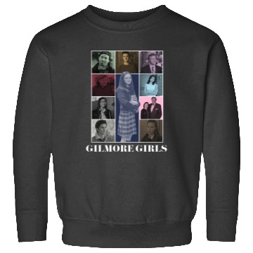 Discover Gilmore Girls Eras Tour White Print Sweatshirts