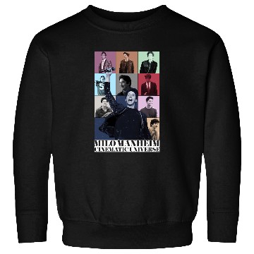 Discover Milo Manheim Cinematic Universe (Eras tour style) Sweatshirts