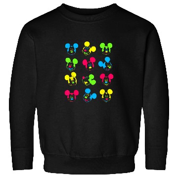 Discover Disney Neon Mickey Mouse Sweatshirts