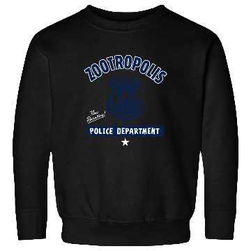 Discover Disney Zootopia  Zootropolis Police Department Badge Sweatshirts