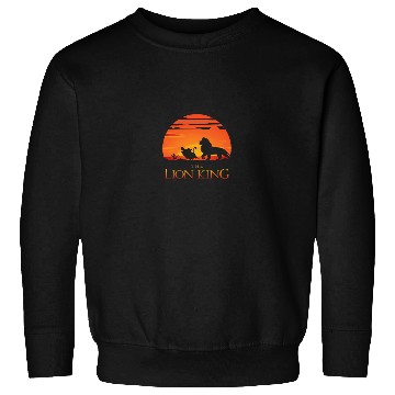 Discover Disneyss Lion King Classic Sunset Walk Sweatshirts