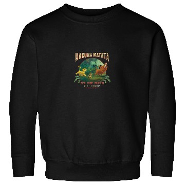 Discover Disneyss Lion King Hakuna Matata Motto Simba Timon Pumbaa Sweatshirts