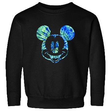 Discover Disney Mickey Mouse Greens Tie Dye Sweatshirts