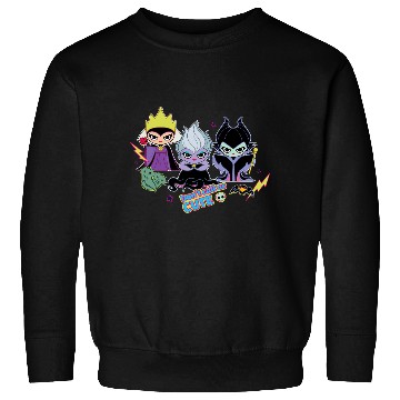 Discover Disney Villains Chibi Dont Call Us Cute Sweatshirts