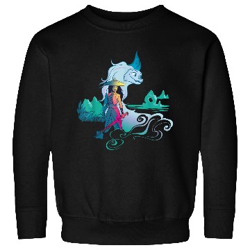 Discover Disneyss Raya And The Last Dragon Watercolor Sweatshirts