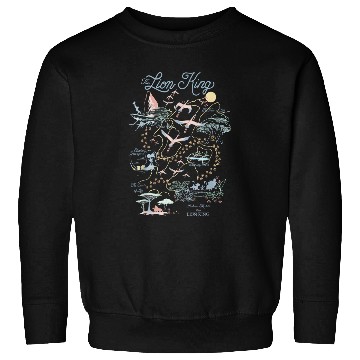 Discover Disneyss The Lion King Pride Lands Map Sweatshirts