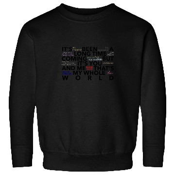 Discover eras tour intro Long Sweatshirts