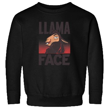 Discover Disney Emperors New Groove Kuzco Llama Face Sweatshirts