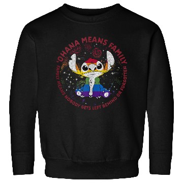 Discover Disneyss Lilo Stich Ohana Pride Circle Sweatshirts
