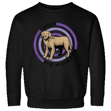 Discover Marvels Hawkeye Disneyss Plus Lucky The Pizza Dog Targets Sweatshirts