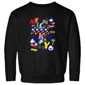 Discover Disney Mickey Mouse Vintages Never Bored Sweatshirts