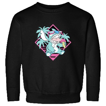 Discover Disney Lilo Stitch Ice Cream Retro 90s Beach Sweatshirts