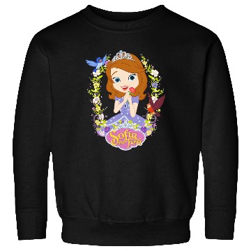Discover Disney Sofia the First Sofia Flower Border Sweatshirts