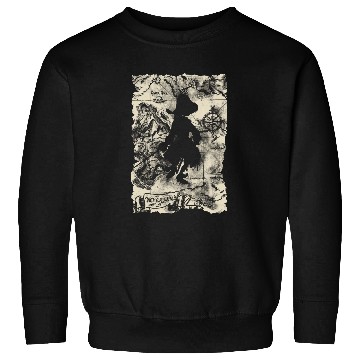 Discover Disney Captain Hook Map Sweatshirts